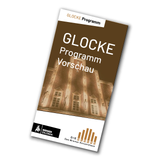 Abbildung des Titels der GLOCKE Programmvorschau